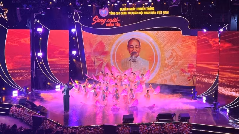 A performance at the programme