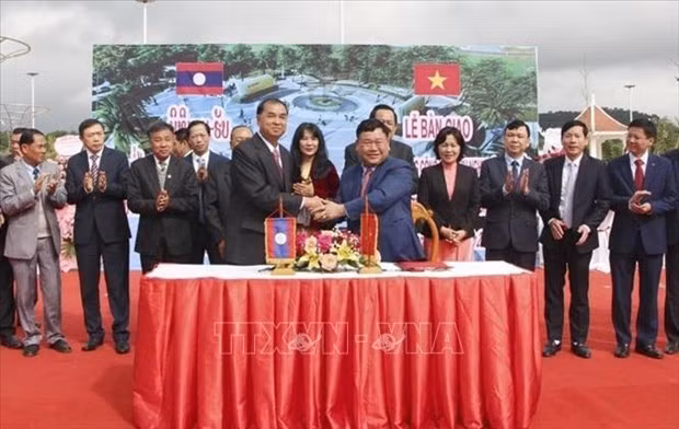At the inauguration ceremony (Photo: VNA)