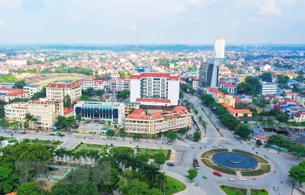 A view of Thai Nguyen city (Photo: VNA)