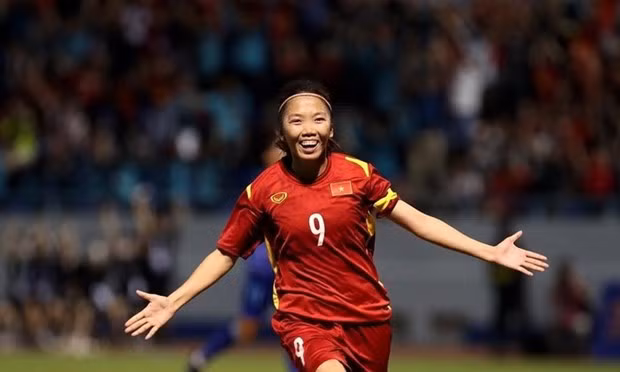 Striker Huynh Nhu (Photo: Vietnam Football Federation)