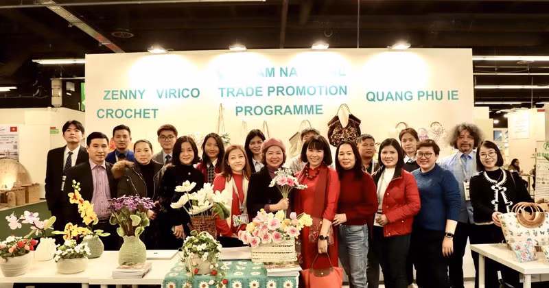 Sixty-five Vietnamese companies are displaying their products at Ambiente 2025. (Photo: VNA)