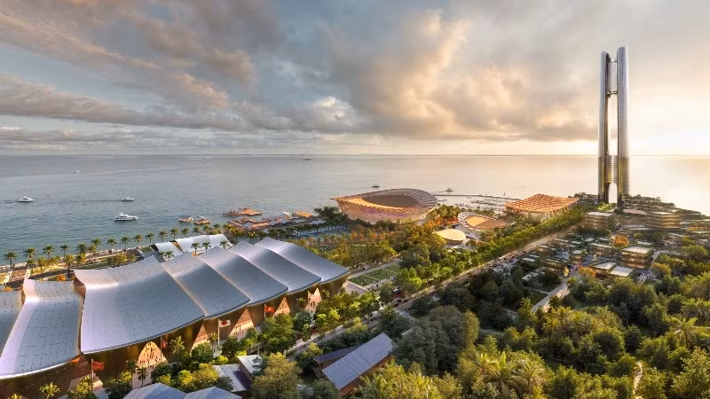 The APEC multifunctional complex is expected to accommodate approximately 15,000 people.