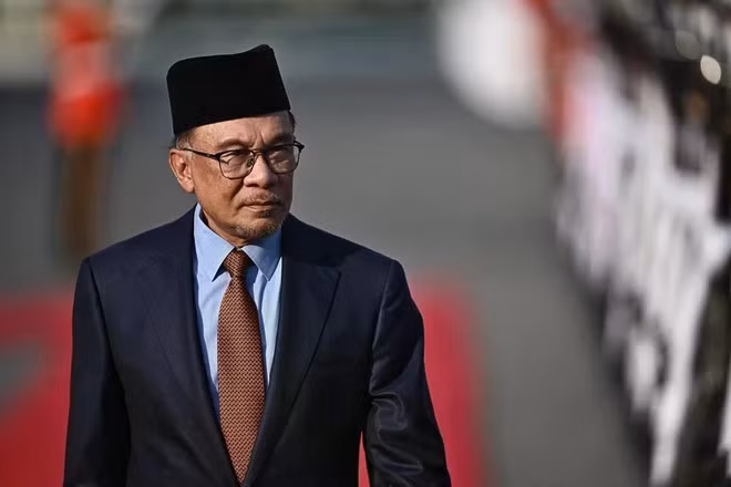 Malaysian PM Anwar Ibrahim (Photo: AFP/VNA)