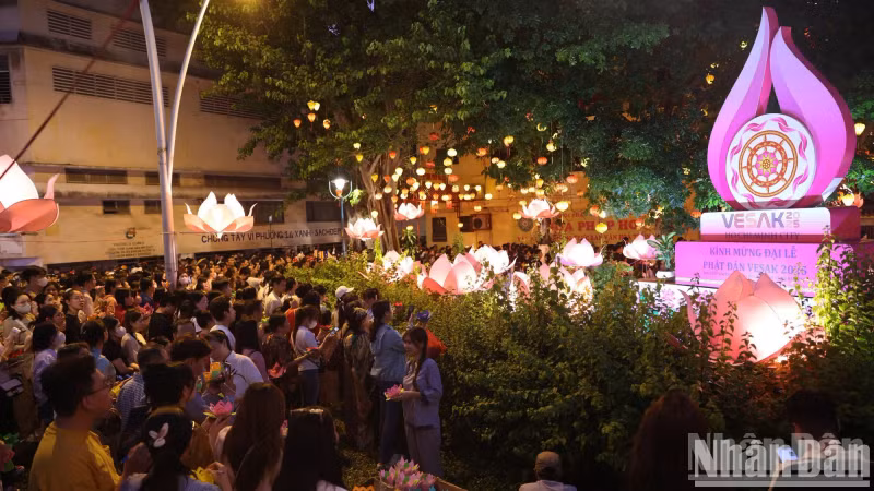 Vesak is one of the most sacred occasions in Buddhism, commemorating the birth of Gautama Buddha on the full moon day of the fourth lunar month. Vesak is one of the most sacred occasions in Buddhism, commemorating the birth of Gautama Buddha on the full moon day of the fourth lunar month.