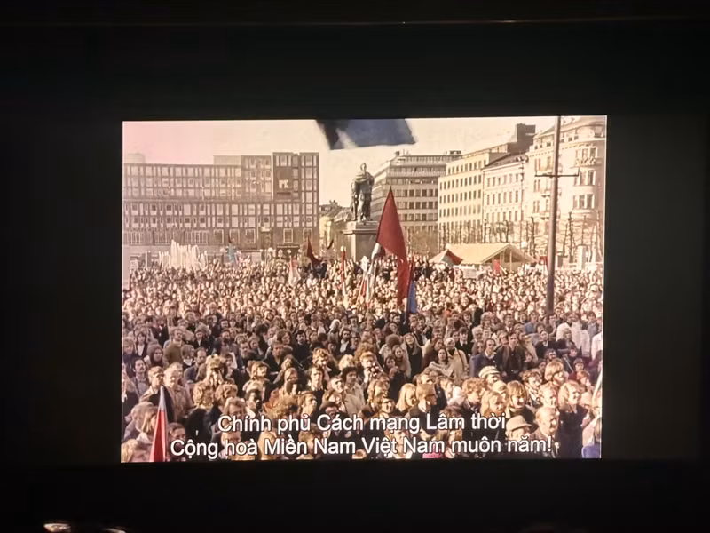 A scene in the documentary 'Victory Vietnam' (Chien Thang Cua Viet Nam).