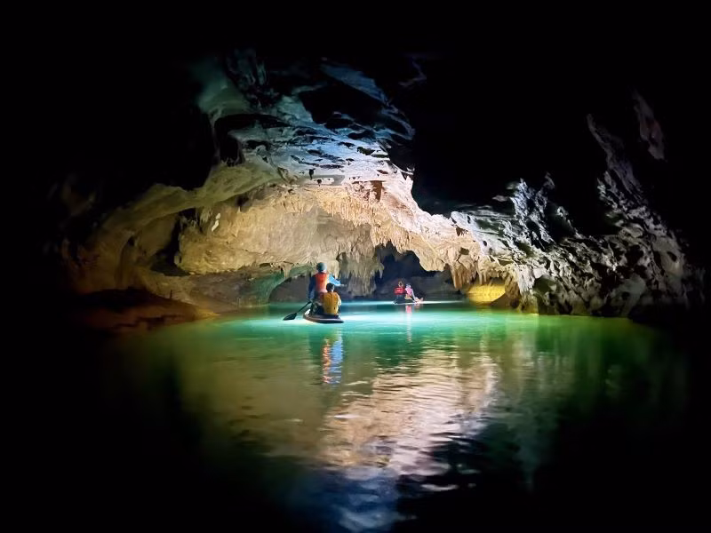 Inside a newly discovered cave (Photo: British Royal Cave Association)