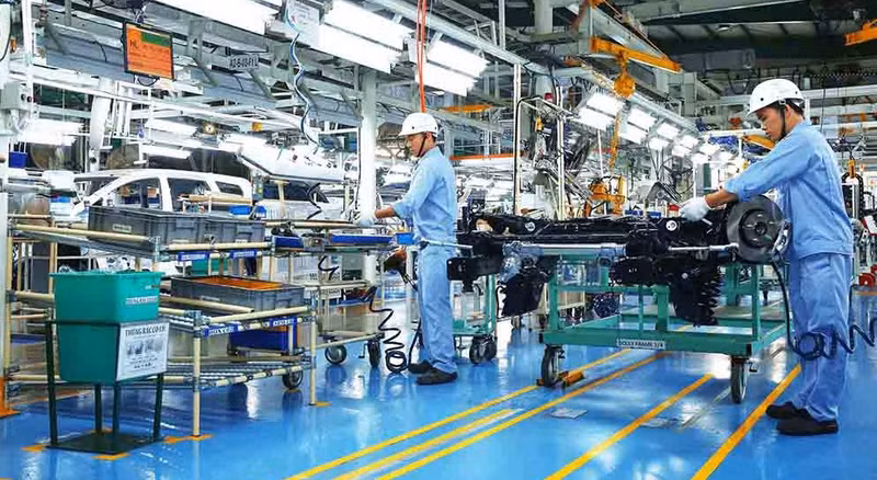 Vietnam's nine-month GDP increases by 4.24% - Illustrative image (Photo: VNA)