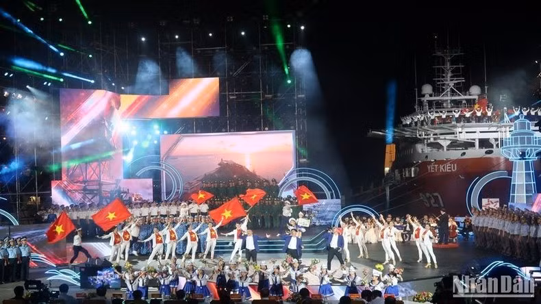 A performance at the programme 