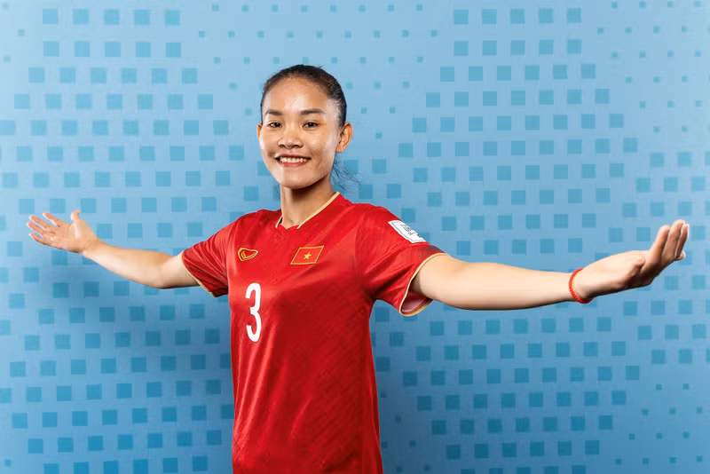 Defender Chuong Thi Kieu (Ho Chi Minh City Women’s Football Club)