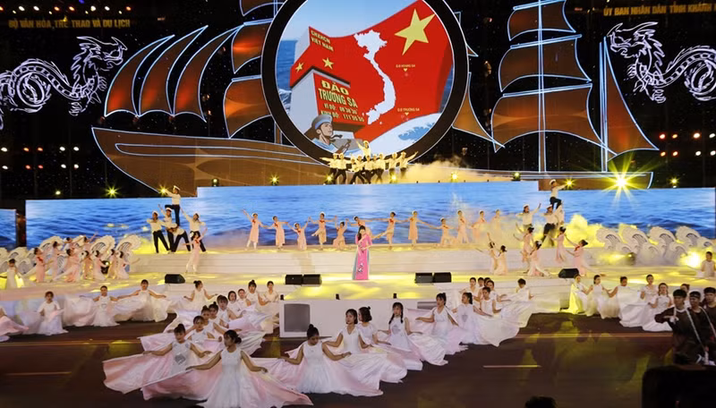 At the opening ceremony of Nha Trang Sea Festival 2019 (Photo: qdnd.vn)