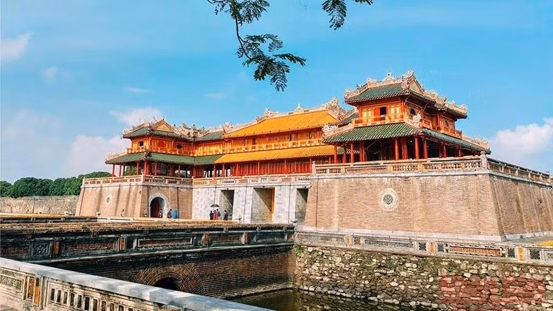 Ngo Mon Gate in the Hue Monuments Complex, Hue Imperial City. (Photo: Minh Duy)