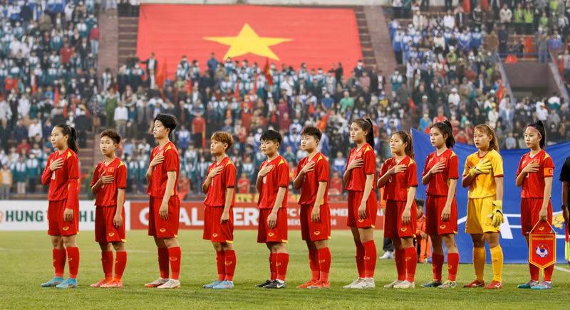 Vietnam ready for AFC U20 Women's Asian Cup's second qualifying round (Photo: VFF)