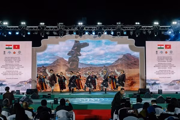 A performance at the programme (Photo: baovanhoa. vn)