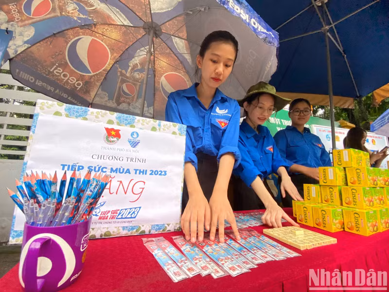 They also prepare school stationery such as pens, pencils, and erasers for the candidates.