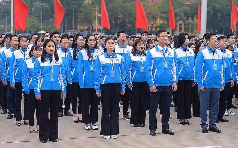 The delegates attended the ceremony.