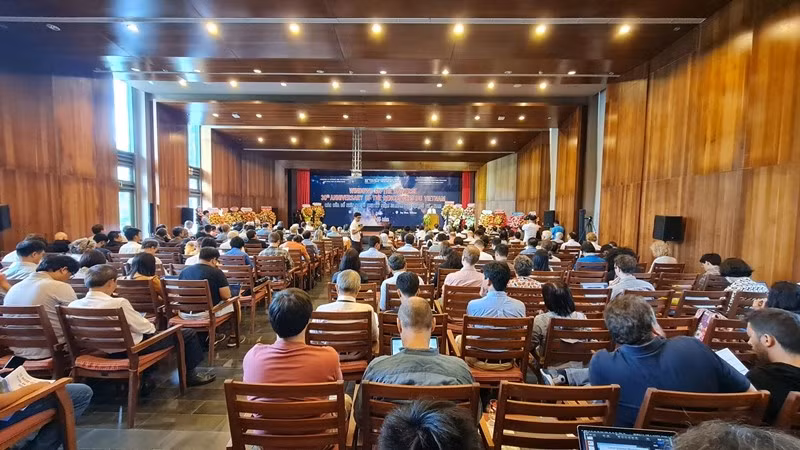 At the event.