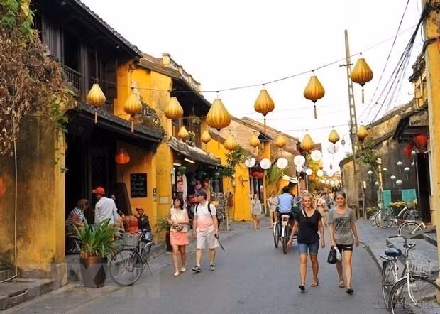 In Hoi An ancient city (Photo: VNA)
