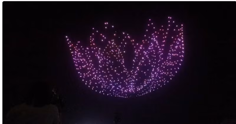 UAE comes first at Nha Trang int'l drone light show
