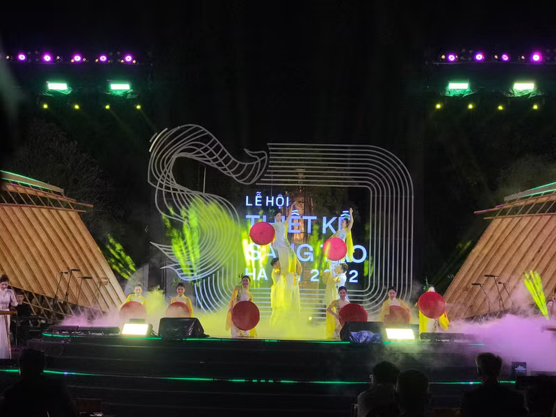 A performance at the opening ceremony