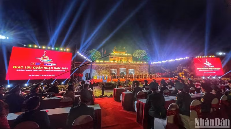 Music connects friendship between armed forces of countries