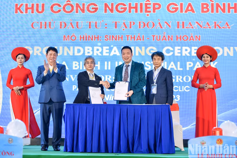 Bac Ninh: Work starts on Gia Binh II Industrial Park project ảnh 9