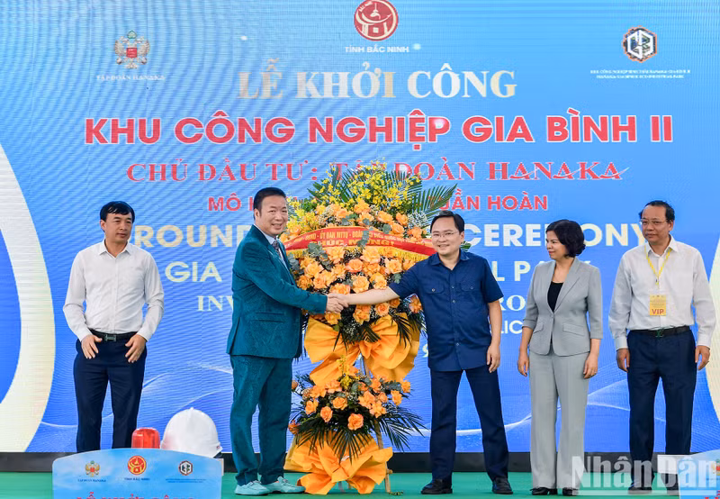 Bac Ninh: Work starts on Gia Binh II Industrial Park project ảnh 7