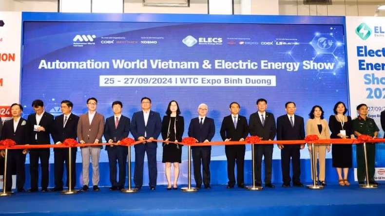 Electric energy, automation exhibitions kick off in Binh Duong