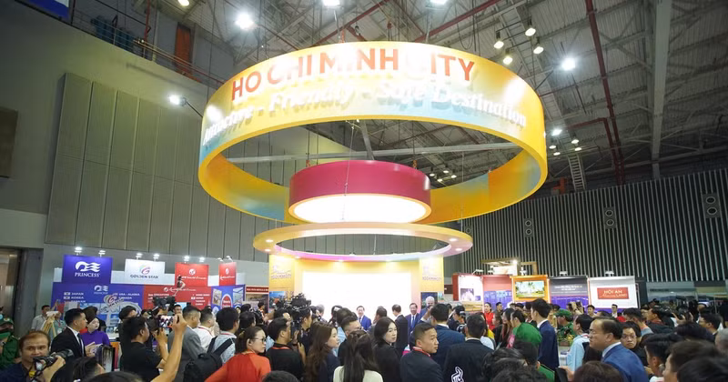At the 17th International Travel Expo Ho Chi Minh City in 2023 (Photo: itehcmc.travel)