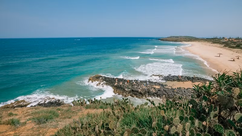 Phu Yen Province's tourism development has been given a boost thanks to cinematographic works in recent years. (Photo: VNA)