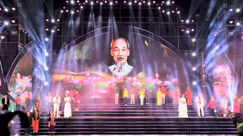 A performance at the programme