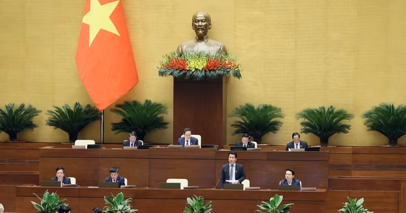 An overview of the question-and-answer session at the National Assembly (Photo: VNA)