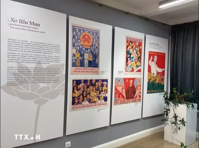 A corner of the exhibition (Photo: VNA)