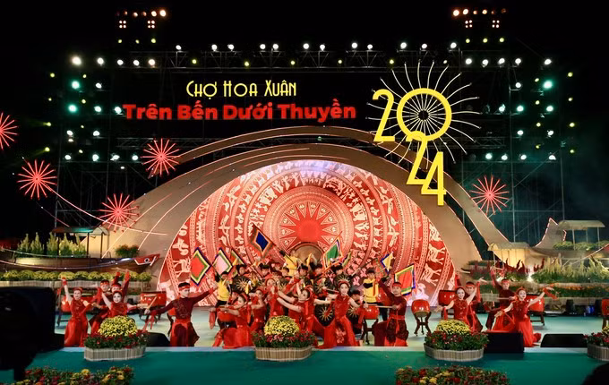 A performance at the opening ceremony (Photo: sggp.org.vn)