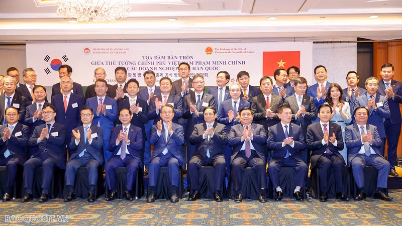 Prime Minister Pham Minh Chinh and delegates at the session. (Photo: baoquocte.vn)