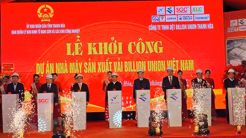 Thanh Hoa: Work commences on two projects at Nghi Son Economic Zone ảnh 1