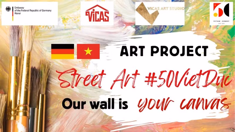 Art project celebrates 50th anniversary of Vietnam – Germany diplomatic ties 