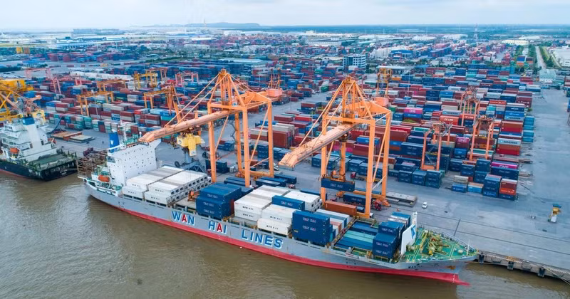 Hai Phong port. (Photo: VNA)