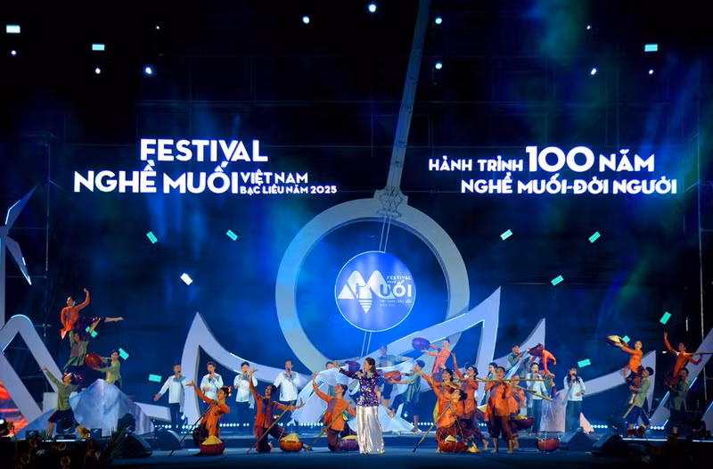 A performance at the opening ceremony (Photo: baobaclieu.vn)