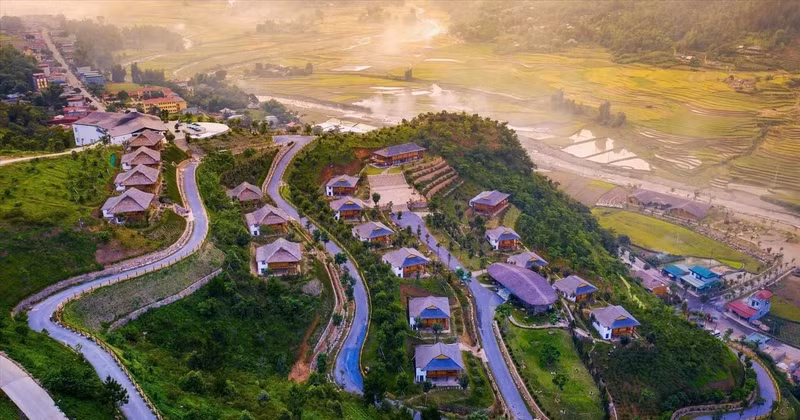 Le Champ Tu Le Resort Hot Spring & Spa in Yen Bai province (Photo: VNA)