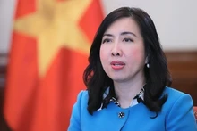 Deputy Minister of Foreign Affairs Le Thi Thu Hang (Photo: VNA) 