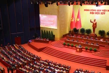 A view of the opening session of the 14th National Congress of the Communist Party of Viet Nam on January 20. (Photo: VNA)
