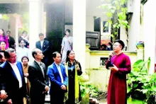 The storytelling heritage space at Kim Ngan Communal House is newly introduced to the public.