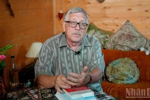 Petr Tsvetov is an Associate Professor and Doctor of Historical Sciences at the Diplomatic Academy under the Russian Ministry of Foreign Affairs and First Vice President of the Russia–Viet Nam Friendship Association. (Photo: XUAN HUNG)