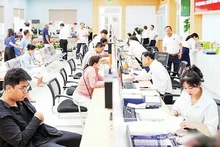 The operation of the two-tier local government model in Thanh Khe Ward, Da Nang City. (Photo: CONG VINH)