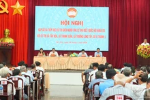 An overview of the meeting at the Constituency No. 3.