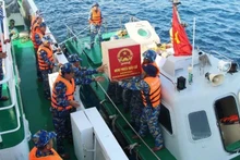 Crossing hundreds of nautical miles, ballot boxes and election materials are safely transported and delivered to election teams stationed on the islands.