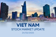 Infographic: VN-Index rises 0.40% on February 24
