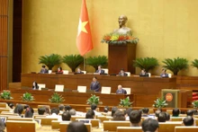 The 15th National Assembly opens its Q&A session on June 19. (Photo: VNA)