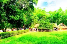 The Kim Lien National Special Historical Site (Nghe An Province) has become a sacred meeting place for people from all over the country.