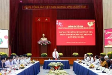 An overview of Party General Secretary To Lam's meeting with former members of the Party Central Committee from southern provinces and cities in Ho Chi Minh City on February 9. (Photo: VNA)